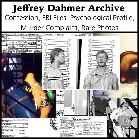 jeffrey dahmer leaked photos|FBI Records: The Vault — Jeffrey Lionel Dahmer